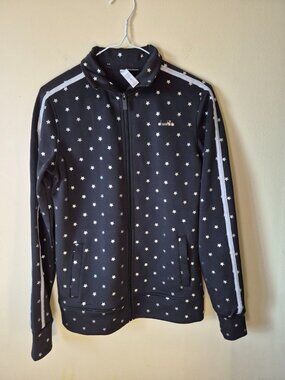 Women's sports jacket with stars from the brand Diadora size L
